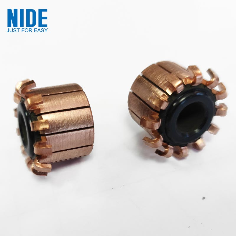 12P Pumpa Avê DC Motor Commutator Ji bo Otomobîl